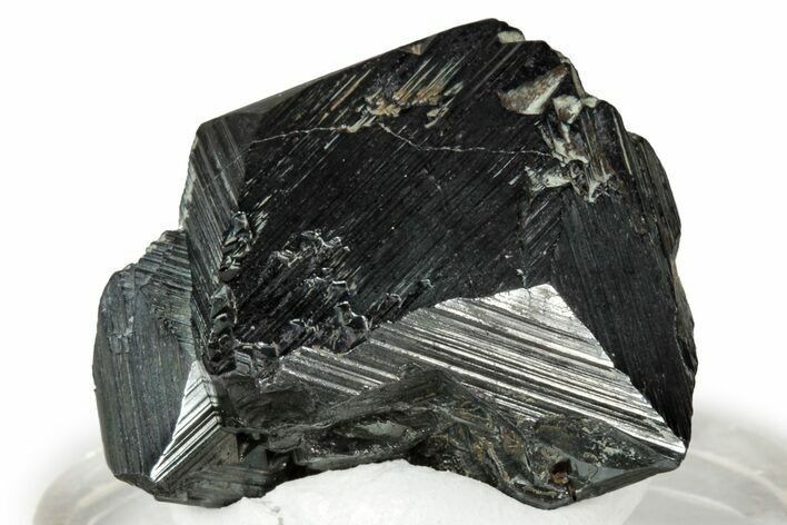 Striated Octahedral Magnetite Crystal - Utah #333963